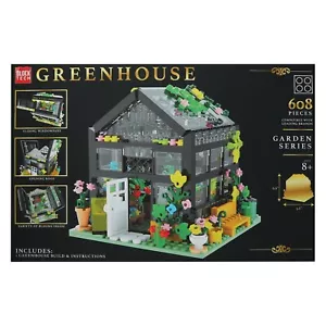 NEW, BLOCK TECH GREENHOUSE GARDEN SERIES 608 PCS BUILDING/construction Set - Picture 1 of 6