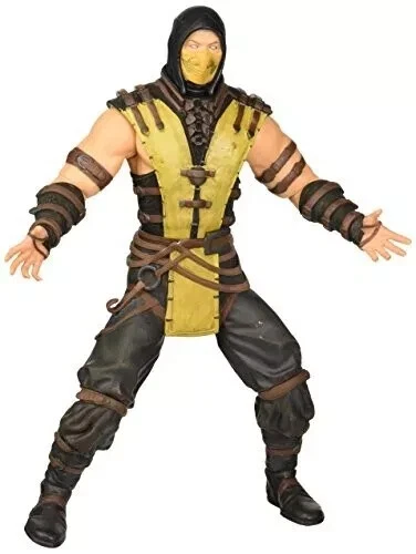 Mortal Kombat X Scorpion 12 Inch Action Figure Mezco Toys 2015 Deluxe Supersize