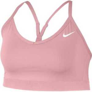 Nike Women's swoosh Indy Sports Bra Plus Size  2x 2xl   pink glaze