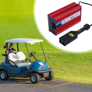 36V EZGO Powerwise 36 Volt 18 Amp EZ-GO TXT Golf Cart Battery Charger D Style AU - Picture 1 of 21