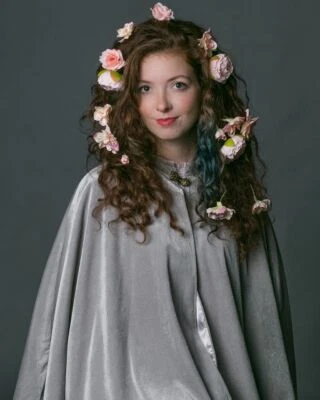 Capelet, Capa de Terciopelo Forrada de Satén, Capa Corta Renacimiento, Larp Medieval Unisex  Foto 1 de 2