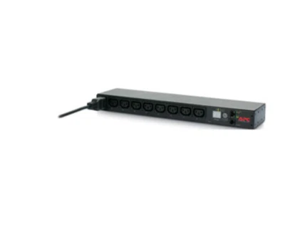 APC AP7921B Rack PDUSwitched, 1U, 1PH, 3.7kW, 16A, 208/230V, (8)C13 C20 / NEW!! - Image 1 of 2