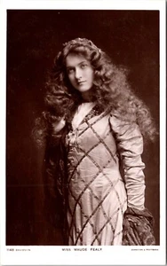 MAUDE FEALY : AMERICAN FILM & STAGE STAR : BEAUTIFUL : POPULAR MODEL : RPPC - Bild 1 von 3