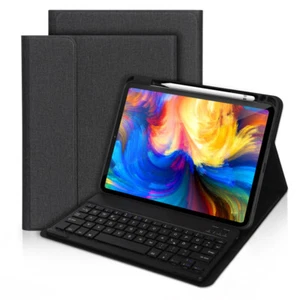 QWERTZ Tastatur Hülle Stifthalter iPad 11" 10,9 Zoll,iPad Air 6/5/4 iPad Pro 11 - Photo 1/24