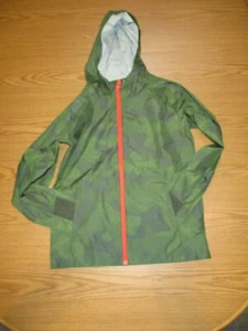 Boy's Green Camo Raincoat/Jacket All in Motion Size XL 16 - Picture 1 of 3