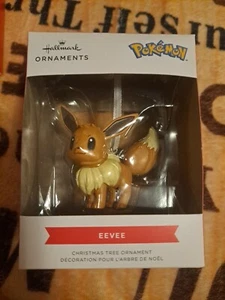 Hallmark Ornaments 2022 Nintendo Pokemon Eevee Hanging Christmas Tree Ornament - Picture 1 of 2