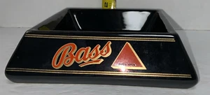 Vintage Black Square Bass Beer Wade pdm Pottery Ceramic Pub Ashtray - Picture 1 of 4