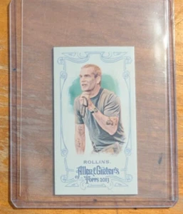 2013 Topps Allen and Ginter Mini #348 Henry Rollins SP bandiera nera - Foto 1 di 2