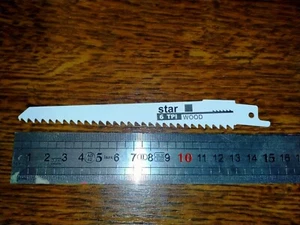 Lame BOIS scie sabre 6TPI - Imagen 1 de 1