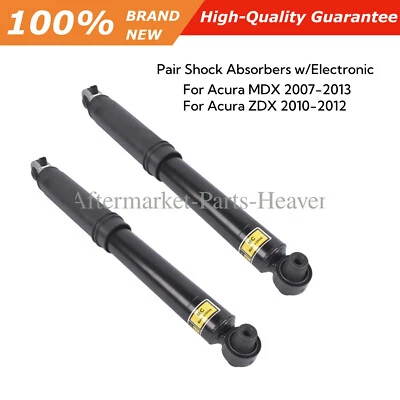 2x Rear Shock Absorbers w/Electronic for Acura MDX 2007-2013 Acura ZDX 2010-2012 - Image 1 of 4