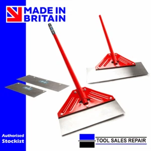 Plasterers Floor Scraper Heavy Duty - Made In Britain - - Picture 1 of 16