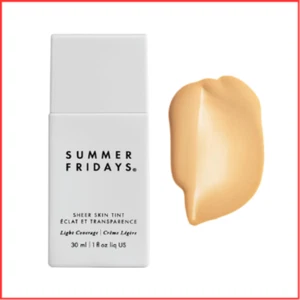 SKIN TINT Sheer for Light with Golden Undertones 1 Fl Oz SUMMER FRIDAYS - Picture 1 of 6