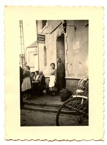 Entrée bar café tabac pub terrasse - Ancienne photo an. 1950 - Picture 1 of 1