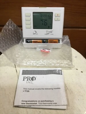 Pro1 T725 Heat Pump / Conventional Digital Thermostat 7 Day 5/1/1 - Image 1 of 2