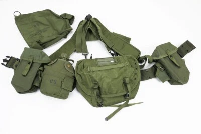 US Sturmgepäck am Pistol Belt Set Nylon Buttpack pouches ... TYP ALICE - Bild 1 von 4