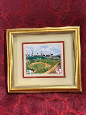 Gorgeous Framed Fenway Park Picture Original Artwork Classic Baseball Field-6909 - Image 1 of 4