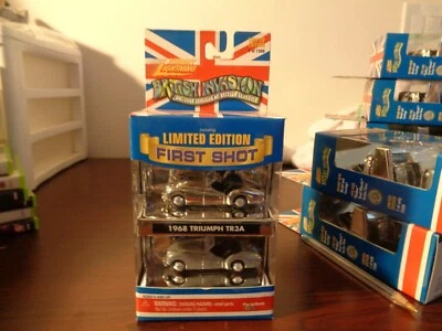 Johnny Lightning British invasion L.E. First Shot 1968 Triumph TR3A  2 Pack - Image 1 of 4
