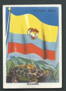 Ecuador Flagge Schildkröte 1952 - Bild 1 von 1