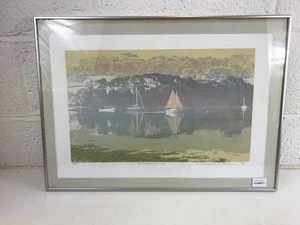 Mary Beresford Williams (1931-2021) 1989 screen print 24/75 Galmpton Creek Devon - Picture 1 of 7