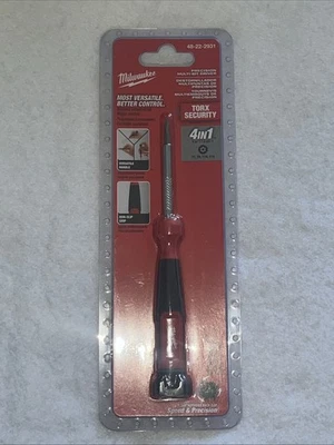 Milwaukee 48-22-2931 Most Versatile 4-In-1 Precision Multi-Bit Driver - NEW - Image 1 of 4