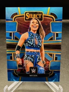 2024 Panini Select WWE #84 Michin Light Blue Prizms #/249 - Picture 1 of 2