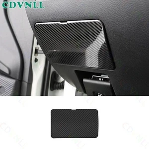 For Nissan Altima 2019-2021 Carbon Fiber Steel Main driver's fuse box Cover 1PCS - Picture 1 of 9