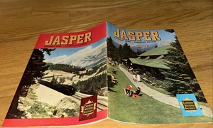 1952 JASPER NATIONAL PARK / JASPER LODGE BROCHURE w/ rates 40 Pages / Map - Picture 1 of 22