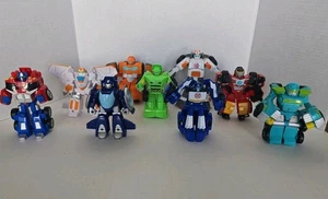 Huge Lot 9 Hasbro Playskool Heroes Transformers Rescue Bots - Picture 1 of 20