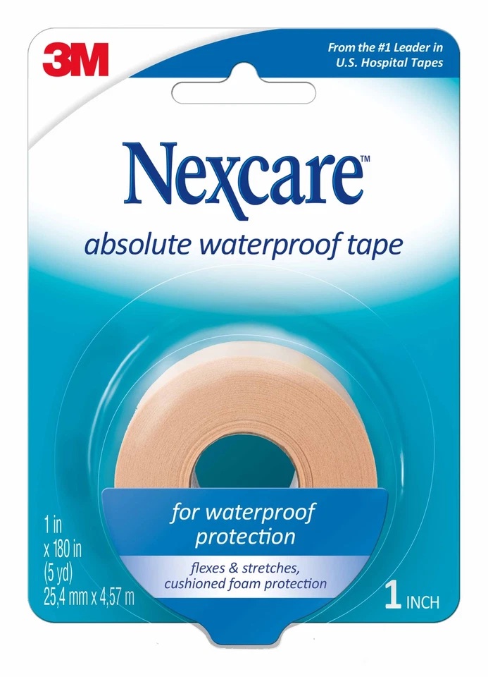 Cinta Médica Nexcare Absolute Impermeable 1" x 5 Yd 731 24 Ct Foto 1 de 1