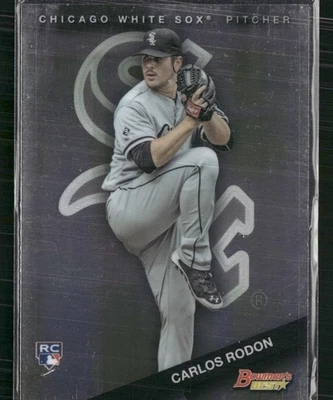 2015 Bowman's Best #79 Carlos Rodon novato - Imagem 1 de 2