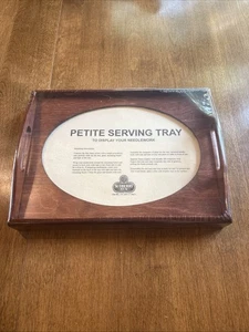 NEU Sudberry House Holz Serviertablett Display Handarbeit 12" x 9" - Bild 1 von 3