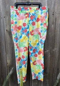 J. Press GTH "Go To Hell" Herren Hose mit Blumenmuster (Größe 38) 100% Neu (Made USA) - Bild 1 von 4