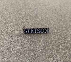 Stetson Hat Pin Vintage Cowboy Fedora Hatpin, Tie Tack Lapel Pin Hard To Find - Picture 1 of 3