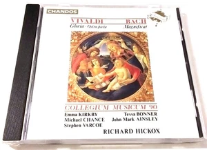 VIVALDI BACH CD RICHARD HICKOX DDD 1991 CHANDOS RECORDS DIGITAL CHAN0518 AUSTRIA - Foto 1 di 4