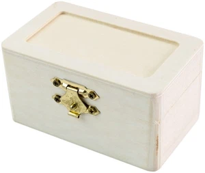 Caja de baratija de madera con tapa insertable CousinDIY-2"X2.5"X4" 20327421 - Imagen 1 de 3