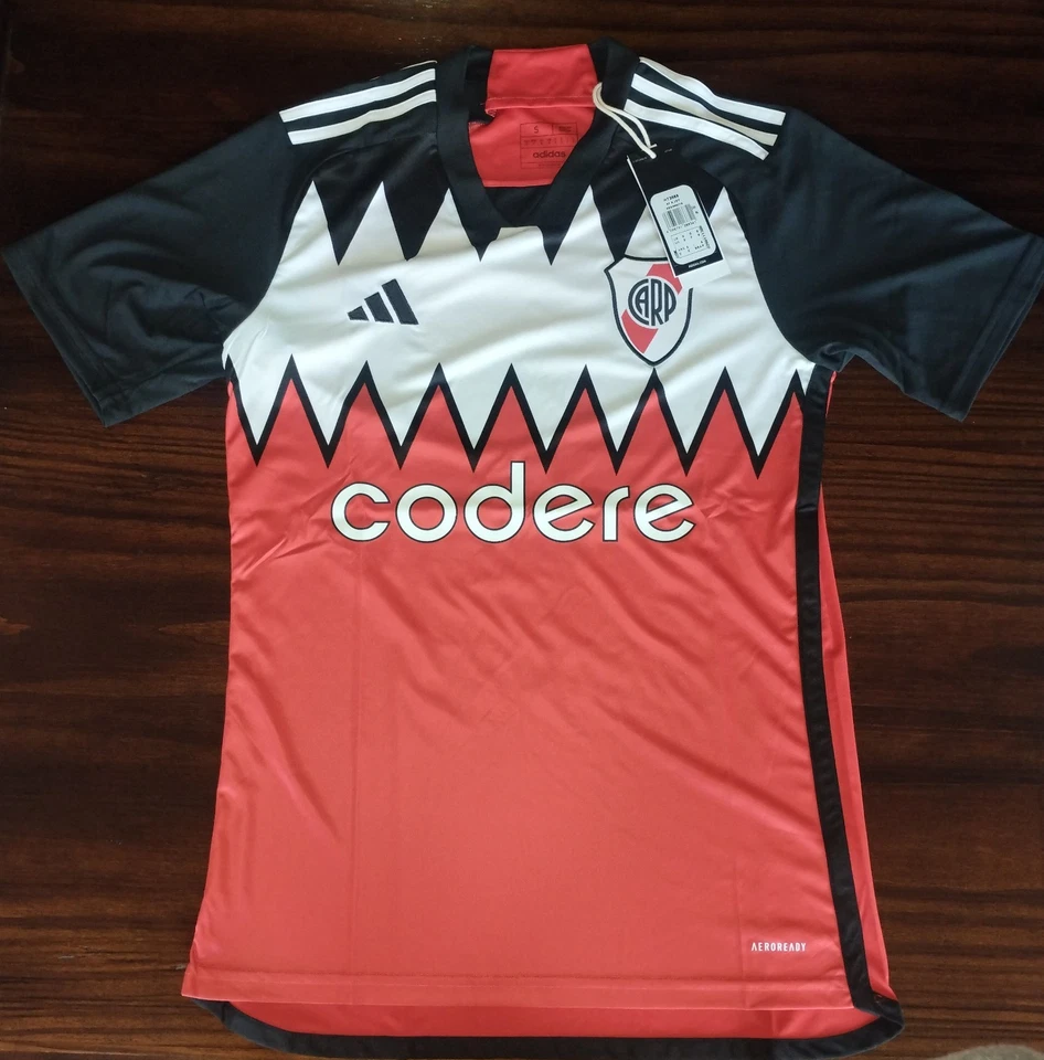 Adidas River Plate Alternative Soccer Jersey Small Franco Mastantuono 23/24
