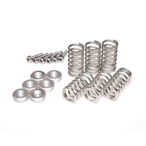 Silver Spring Collar Set For Ducati Dry Clutch Monster 1000 S4 S2R 1100 750 600 - Picture 1 of 2