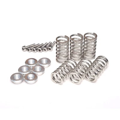 Серебряный пружинный воротник комплект для Ducati сухой застежки Monster 1000 S4 S2R 1100 750 600 - Изображение 1 из 2