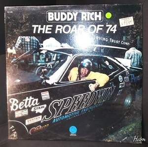 Vintage SEALED jazz/hot rod lp BUDDY RICH Roar of 74 Groove Merchant 1975 Camaro - Picture 1 of 2