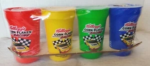VTG NASCAR Race Cups Daytona Bristol Talladega Darlington Kellogg's Corn Flakes - Picture 1 of 14