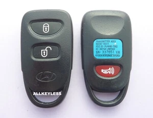 OEM 2006-2011 HYUNDAI ACCENT SANTA FE keyless entry remote key fob PLNHM-T002 - Picture 1 of 4