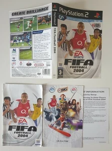 FIFA 2004 (PS2) - Sleeve & Manual Only - Picture 1 of 1