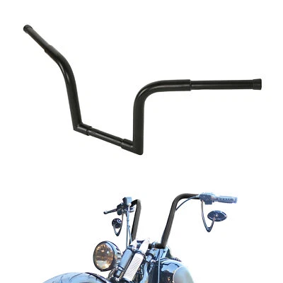 Manillar 10" Rise Ape Hanger FAT 1-1/4" apto para Harley Sportster XL 1200 FLST Foto 1 de 4