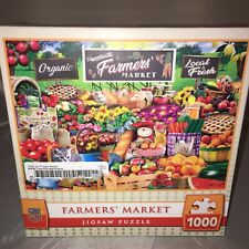 Masterpieces Farmers' Market 1000 Piece Jigsaw Puzzle  26.75” X 19.25”  #31868-M