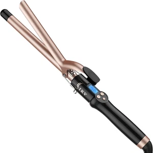 3/4 Inch Extra Long Barrel Curling Iron, Ceramic Tourmaline Curling Wand Profess - Picture 1 of 7