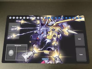 Anime Digimon Metalgarurumon Playmat DTCG CCG Mat Trading Card Game Mat Desk Pad - Picture 1 of 6