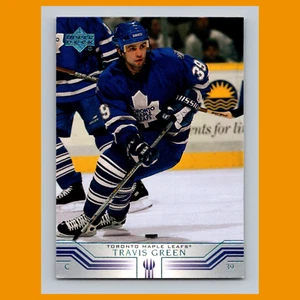 Travis Green #395 2001 Upper Deck Toronto Maple Leafs Hockey Card NHL NM - Picture 1 of 3