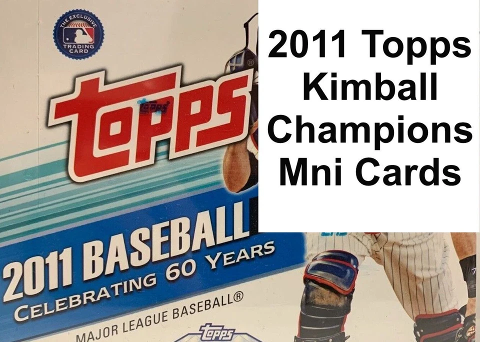 2011 Topps Kimball Champions Baseball Mini singles - You Pick - Image 1 of 1