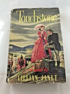 Touchstone Novel By Lillian Janet, Hardcover With Dust Jacket 1947 Romance - Picture 1 of 3