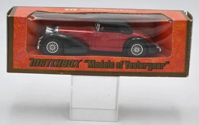 Die Cast "1938 Hispano Suiza Models Of Yesteryear" Matchbox (Y17) - Image 1 of 2